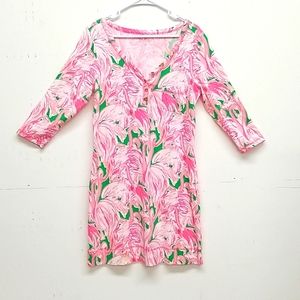 Lilly Pulitzer fun flamingo dress